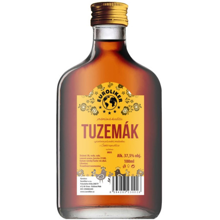 chi tiết Alkohol - Euroliker Tuzemák 37,5% 200ml (30)