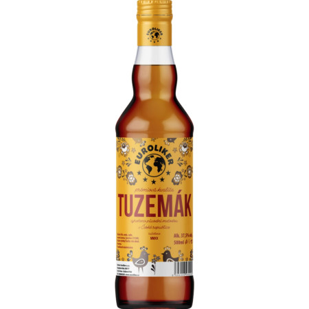 chi tiết Alkohol - Euroliker Tuzemák 37,5% 500ml (15)