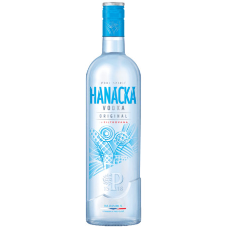 chi tiết Alkohol - Hanácká Vodka 37,5% 1l (8)