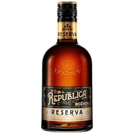 chi tiết Alkohol - Božkov Republica Reserva 40% 500ml (12)