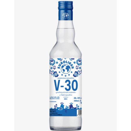detail Alkohol - Euroliker Vodka V-30 30% 500ml (15)