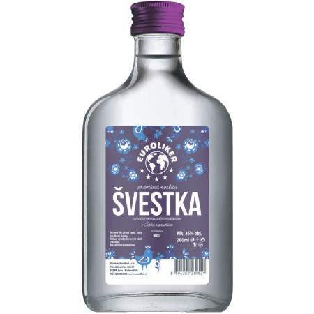 detail Alkohol - Euroliker Švestka 35% 200ml (30)