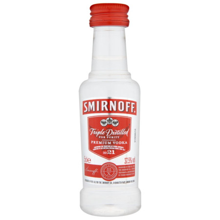 detail Alkohol - Smirnoff No. 21 Vodka 37,5% 50ml PET (12)