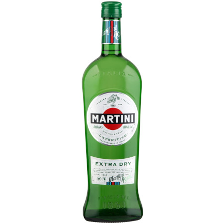 chi tiết Alkohol - Martini Extra Dry 15% 1l (6)