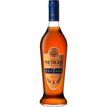 detail Alkohol - Metaxa 7 Stars 40% 700ml (12)