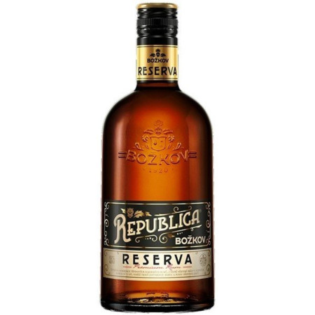 chi tiết Alkohol - Božkov Republica Reserva 40% 700ml (6)