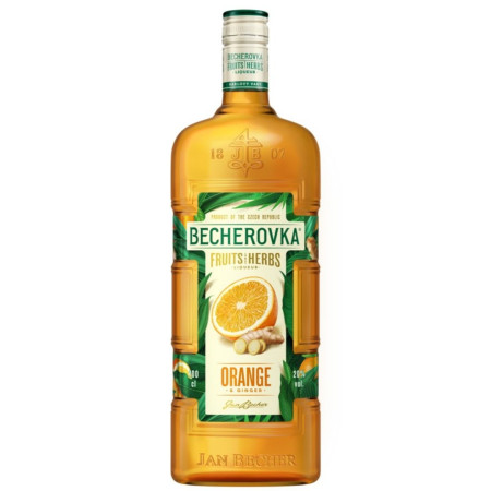 chi tiết Alkohol - Becherovka Orange&Ginger 20% 1l (9)