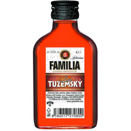 detail Alkohol - Familia Rum Tuzemský 37,5% 100ml (12)
