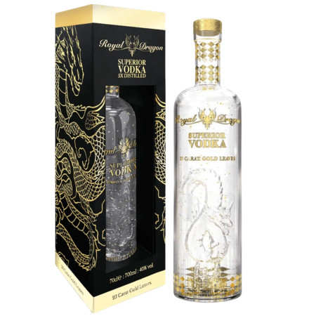 detail Alkohol - Royal Dragon Superior Vodka 40% 700ml