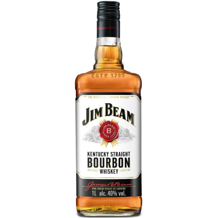 chi tiết Alkohol - Jim Beam Bourbon Whiskey 40% 1L