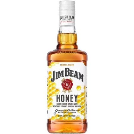 detail Alkohol - Jim Beam Bourbon Whiskey Honey 32,5% 1L (12)