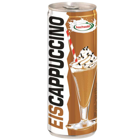 detail Hochwald Eiskaffee ledová káva 0,25l plech Cappuccino (24)