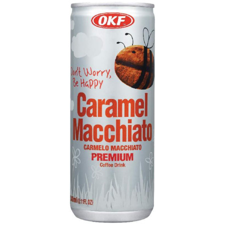 detail OKF ledová káva 0,24l - Caramel Macchiato (30)