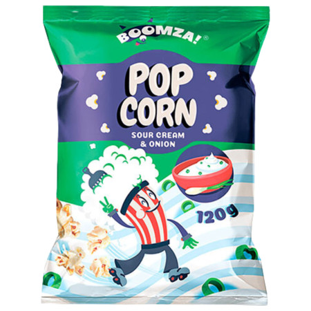 chi tiết Boomza! Popcorn 120g Sour Cream & Onion (14)