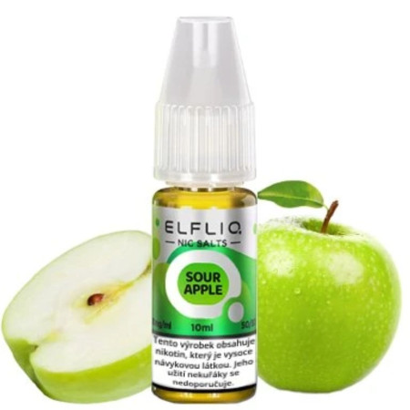 chi tiết EC - ELFLIQ 10ML Sour Apple Q (10)
