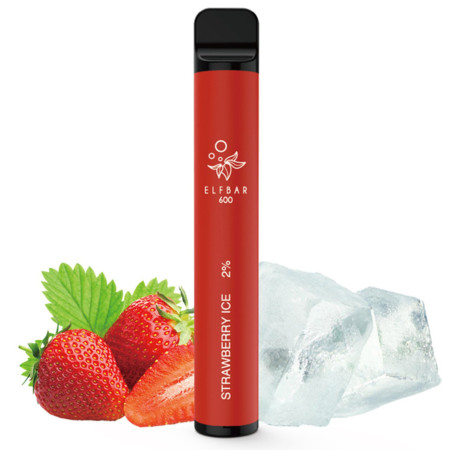 detail EC - Elfbar 2% 600 Strawberry Ice Q (10)