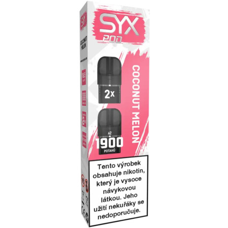 detail EC - Syx Pod 16,5mg 2x2ml Coconut Melon (5)