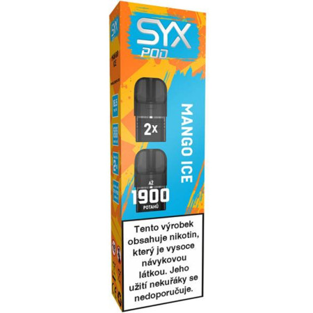detail EC - Syx Pod 16,5mg 2x2ml Mango Ice R (5)