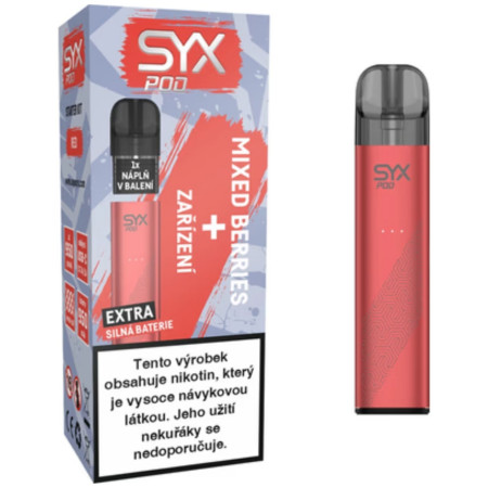 chi tiết EC - Syx Pod Starter Kit Red 1 zařízení + 1 náplně 2ml (3)