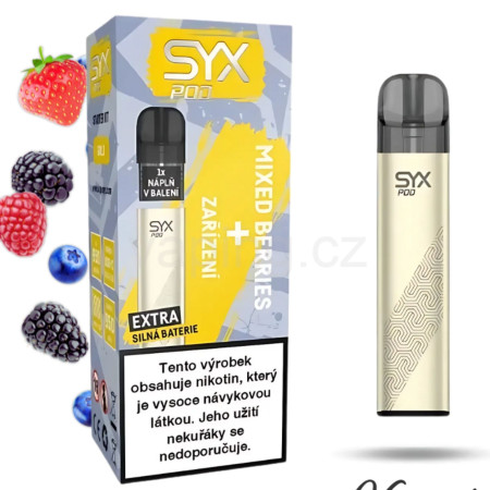 chi tiết EC - Syx Pod Starter Kit Gold 1 zařízení + 1 náplně 2ml (3)