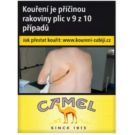 chi tiết Cigarety - Camel Shorts Yellow U 167 (bal/10ks)