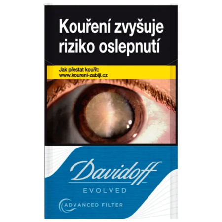 chi tiết Cigarety - Davidoff Evoled Blue U 161(bal/10ks)