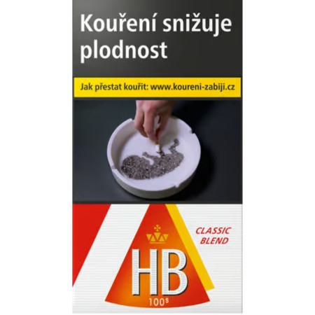 chi tiết Cigarety - HB Classic 100 U 161 (bal/10ks)