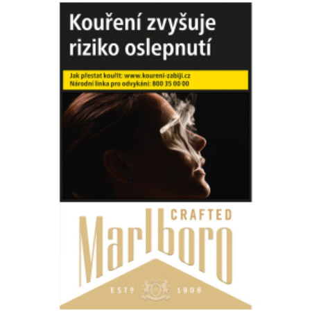 chi tiết Cigarety - Marlboro Crafted Gold 20 U 166 (bal/10ks)