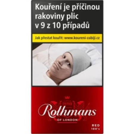 chi tiết Cigarety - Rothmans 100 Red R 156 (bal/10ks)
