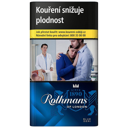 detail Cigarety - Rothmans DEMI Blue U 164 (bal/10ks)