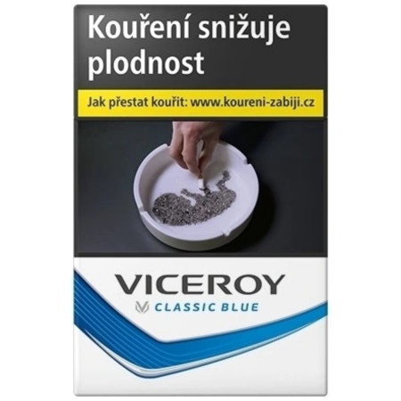 detail Cigarety - Viceroy Classic Blue U 166 (bal/10ks)