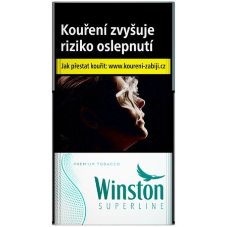chi tiết Cigarety - Winston Superline Green R 152 (bal/10ks)