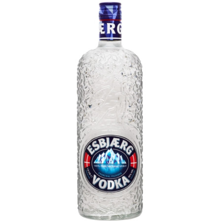 detail Alkohol - Esbjaerg Vodka dánská 40% 1L
