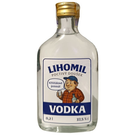 detail Alkohol - Lihomil Vodka 37,5% 200ml (18)