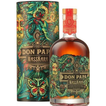chi tiết Alkohol - Don Papa Masskara Rum 40% 700ml