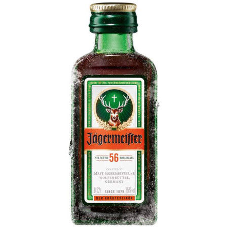 detail Alkohol - Jagermeister 35% 20ml (24)