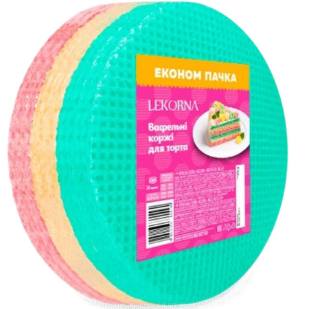 chi tiết UKRA - Lekorna Vafle plátky kulaté 90g Trio Duha (18)