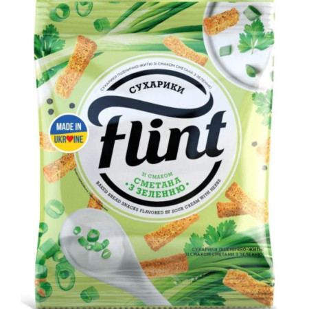 chi tiết UKRA - Flint Suchary 70g s příchutí zakysané smetany a bylinek (65)