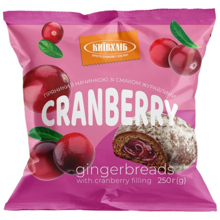 chi tiết UKRA - Kyjevchleb Perníčky 250g s brusinkovou náplní (Cranberry) (12)