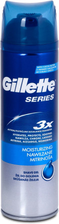 detail Gillette Series gel na holení 200ml Moisturizing (Cocoa Butter)