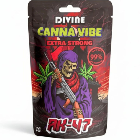 chi tiết DIVINE - Canna Vibe Květy 99% - AK47 1g