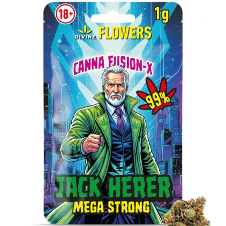 chi tiết DIVINE - Canna Fusion-X Květy 99% - Jack Herer 1g