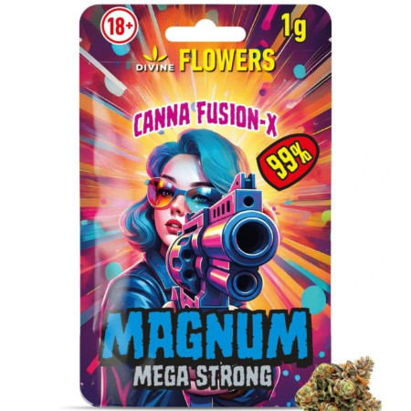 chi tiết DIVINE - Canna Fusion-X Květy 99% - Magnum 1g