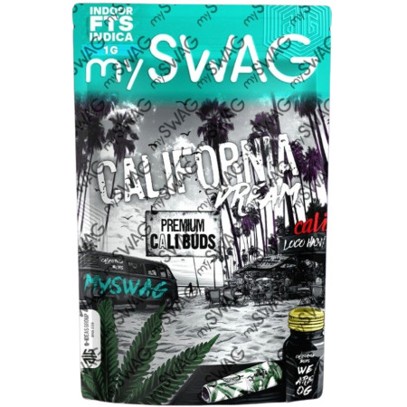 chi tiết MYSWAG Květy California Dream - INDICA 99% 1g