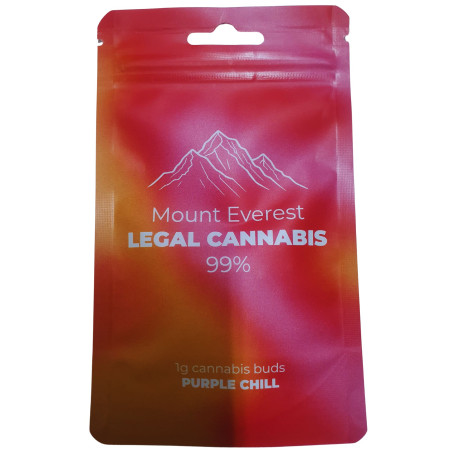 chi tiết MOUNT EVEREST Květy HHC420 99% - Purple Chill 1g