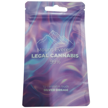 detail MOUNT EVEREST Květy HHC420 99% - Silver Dream 1g