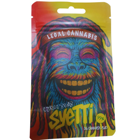 chi tiết LEGAL CANNABIS Květy 99% - Citrus Bomb 1g