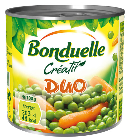 chi tiết Bonduelle 425ml/400g duo creatif