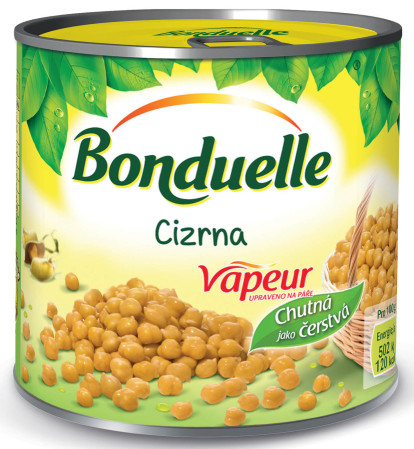detail Bonduelle 425ml/265g Vapeur cizrna (12)
