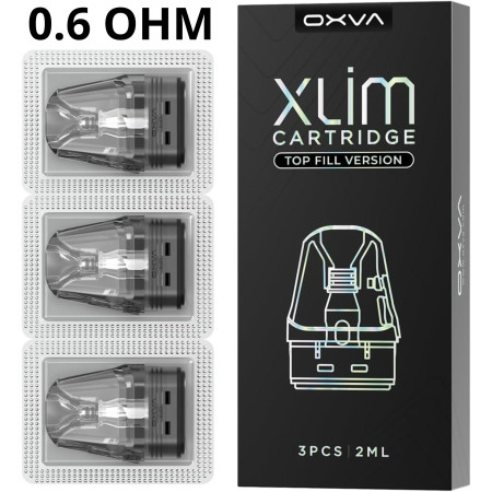chi tiết OXVA Xlim Cartridge 2ml 0.6 Ohm (3ks) 1ks=51,99Kč